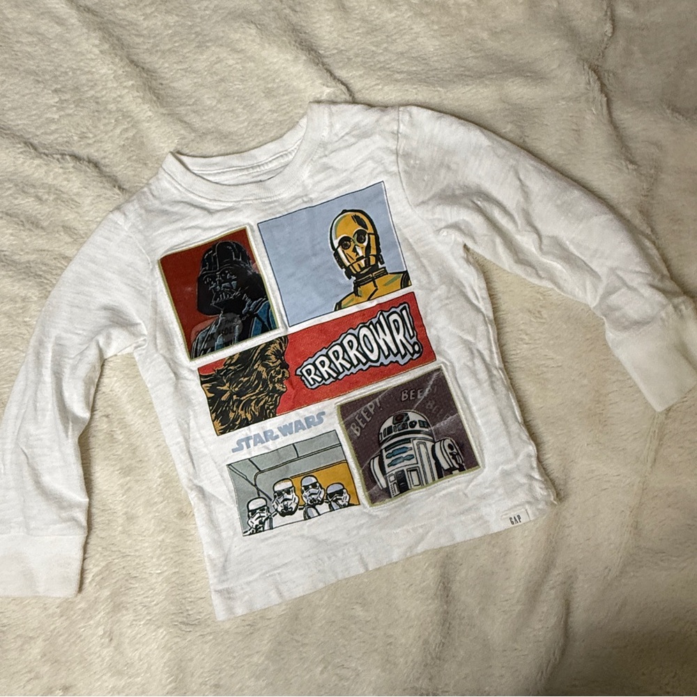GAP x Star Wars Kids Long Sleeve Shirt